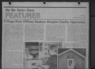 Bar Harbor Times news article