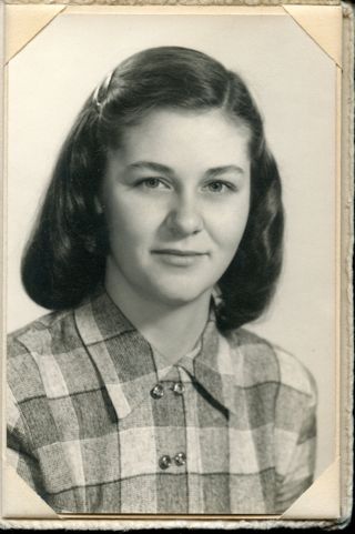 Stanley, Ruth Celestia, Pemetic senior class photo 1949