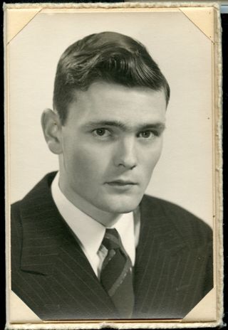 Stanchfield, Richard, Pemetic HS senior photo, 1949