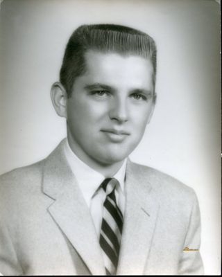 Harvey "Buddy" Sawyer, formal photo, maybe senior.