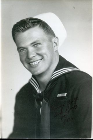 Sawyer, Lawrence, young man in Navy uniform.