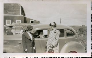 Central Filling Station, Southwest Harbor, operated by "Peenie" or "Peeny" Murphy.