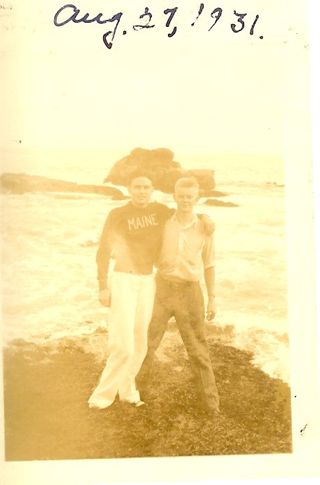 Elizabeth Harkins & summer friends, 1931