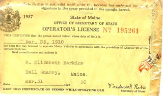 Postcard to Elizabeth Harkins