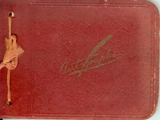normal school graduation autograph book, 1930 also, record of summer workers & Positions at Asticou inn, 1930-1934