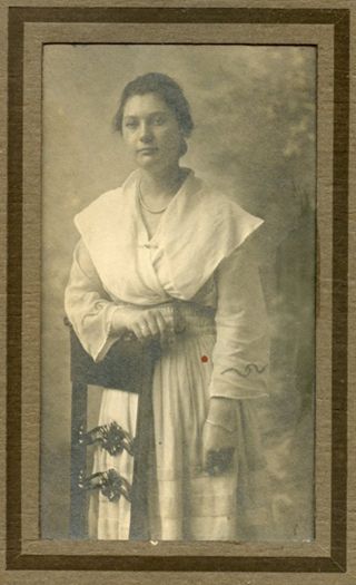 Formal photo of Frances E. Norwood.