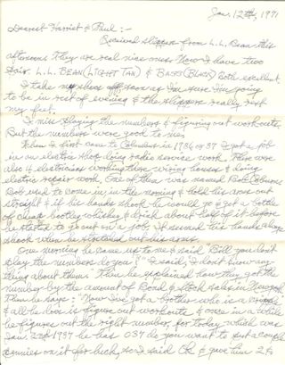 letter from William to Harriet and Paul