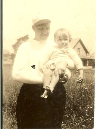 Paul R. Hinton, toddler