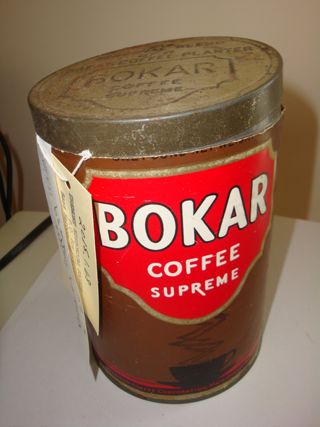 Bokar coffee tin