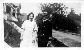 Loren W. Rumill in navy uniform