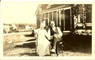Loren Rumill with his mother, Eliza Carver