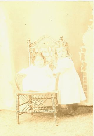 Leola & Edith Marie Rumill Clark, children