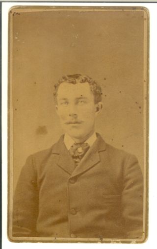 William A. Clark, Jr., young man, professional photo