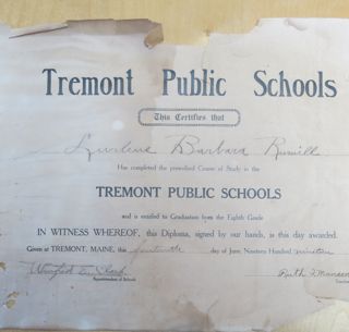 Tremont Public Schools, Eighth grade graduation