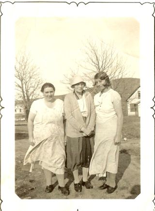 Sylvia Harper, Minnie Harper and Leatha Pierce