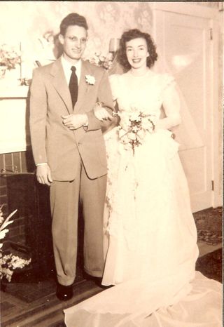 Gardner & Georgia Mitchell at wedding