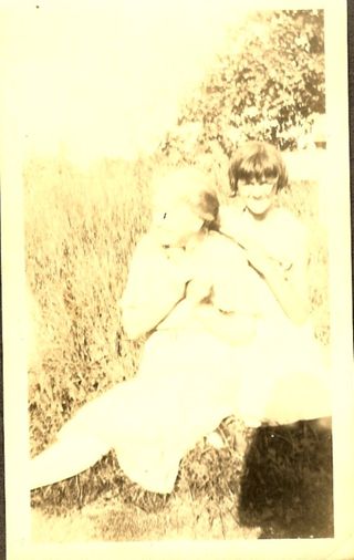 Esther Gott with young girl