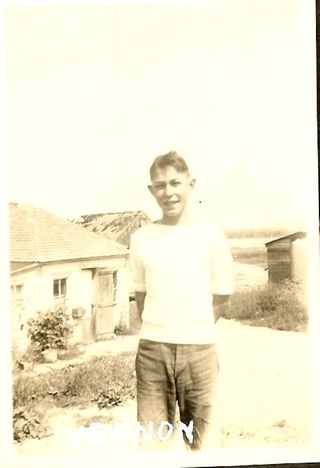 Vernon Lovejoy, young man