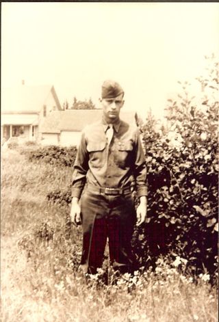 Lawrence Carter in uniform