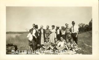 picnic at Salisbury Cove