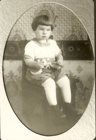 Fred Foss, young boy, professional photo