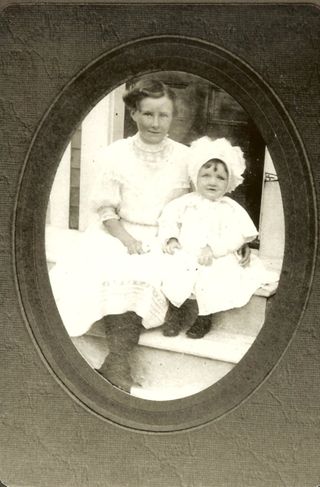 Grace Gott with baby Clara
