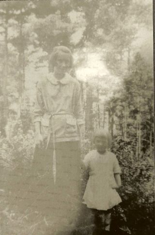 Doris Robinson, daughter of Irene Dawes