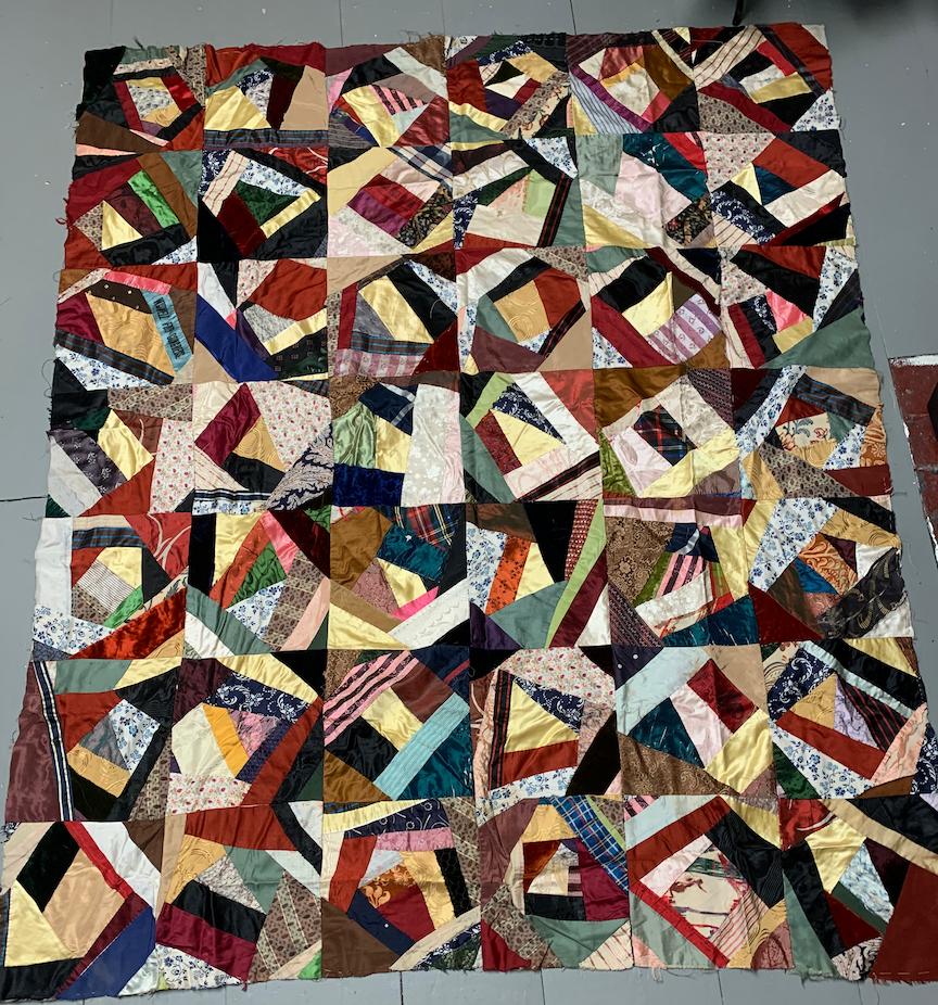 <div>Crazy Quilt with Ellsworth Autographs</div>