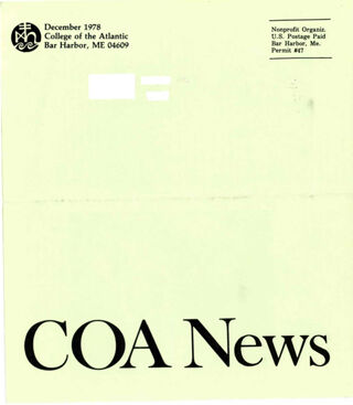 COA News, December 1978