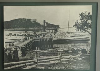 Photo of the Steamer Lewiston