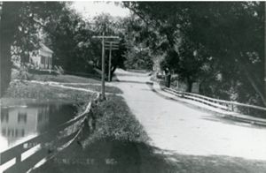 Mainstreet Somesville c.1900