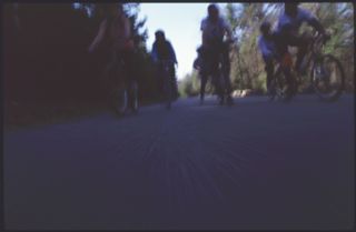 Unknown bicyclists