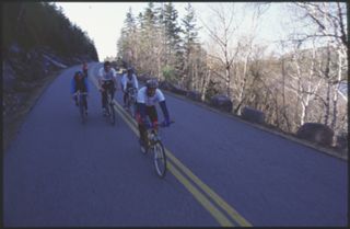 Unknown bicyclists