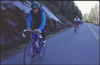 Unknown bicyclists