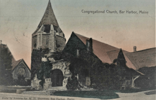 reference work ~ Bar Harbor Congregational Church (pre 1948)