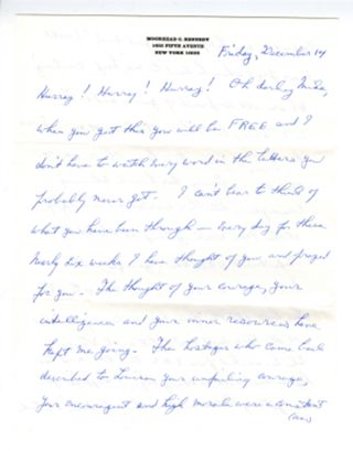 Letter to Mike Kennedy from Anna Kennedy, 12/14/1979
