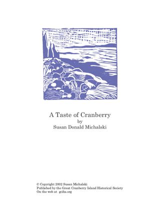 A Taste of Cranberry - Susan Donald Michalski