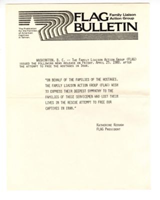 FLAG Bulletin #2, April 25, 1980&nbsp;