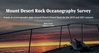 Mount Desert Rock Oceanography Survey